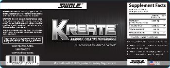 Swole Kreate Anabolic Creatine Powerhouse - supplement
