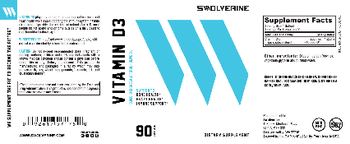 Swolverine Vitamin D3 - supplement
