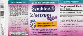 Symbiotics Colostrum High-IG - colostrum supplement
