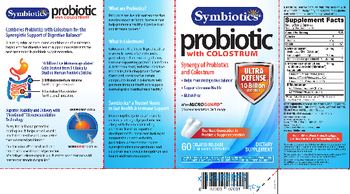 Symbiotics Probiotic With Colostrum - supplement