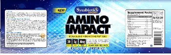 Symbiotics Sport Amino Impact Unflavored Powder - supplement