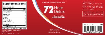 Synergistic Nutritional Compounds 72 Hour Detox - supplement