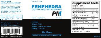 Synergistic Nutritional Compounds Fenphedra PM - supplement