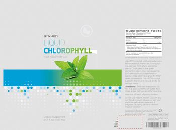 Synergy Liquid Chlorophyll Fresh Peppermint Flavor - supplement