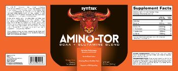 Syntrax Amino-Tor Orange Citrus - supplement