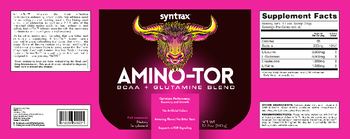 Syntrax Amino-Tor Pink Lemonade - supplement