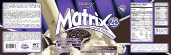 Syntrax Matrix 2.0 Cookies & Cream - supplement