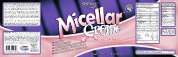 Syntrax Micellar Creme Strawberry Milkshake - supplement
