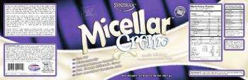 Syntrax Micellar Creme Vanilla Milkshake - 