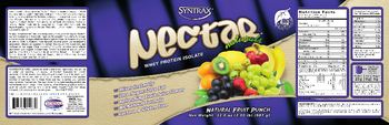Syntrax Nectar Naturals Natural Fruit Punch - supplement