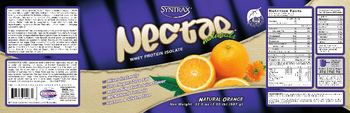 Syntrax Nectar Naturals Natural Orange - supplement