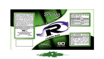 Syntrax R - supplement