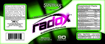 Syntrax Radox - supplement