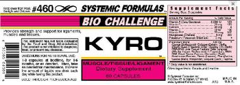 Systemic Formulas Bio Challenge KYRO Muscle/Tissue/Ligament - supplement