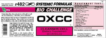 Systemic Formulas Bio Challenge OXCC Cleanser Cell - supplement