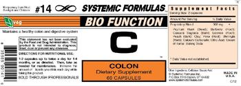 Systemic Formulas Bio Function C Colon - supplement
