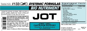 Systemic Formulas Bio Nutriment Jot - supplement
