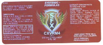 Systemic Formulas CXVRM4 Cell - supplement