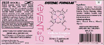 Systemic Formulas Eventa LQ - supplement