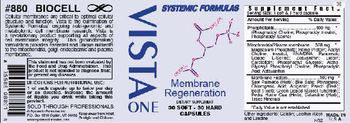 Systemic Formulas Vista One Membrane Regeneration - supplement