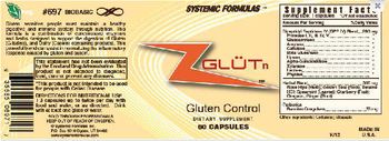 Systemic Formulas ZGLUTn - supplement