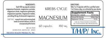 T/H/P/ Inc. Krebs Cycle Magnesium - 