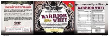Tapout Sports Nutrition Warrior Whey Vanilla - supplement