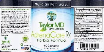 Taylor MD Formulations AdrenaCare Rx - supplement