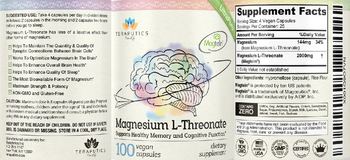 Teraputics Pure Life Magnesium L-Threonate - supplement
