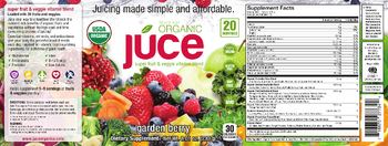 Terra Kai Organic Juce Garden Berry - supplement