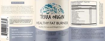 Terra Origin Healthy Fat Burner - supplement
