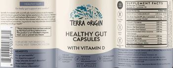 Terra Origin Healthy Gut Capsules With Vitamin D - supplement