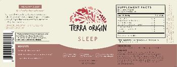 Terra Origin Sleep - supplement