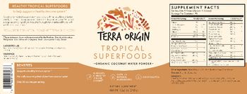 Terra Origin Tropical Superfoods - supplement