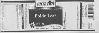 Terravita Boldo Leaf 450 mg - supplement