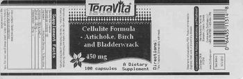 Terravita Cellulite Formula - Artichoke, Birch And Bladderwrack 450 mg - supplement