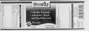 Terravita Cellulite Formula - Artichoke, Birch And Bladderwrack Powder - supplement