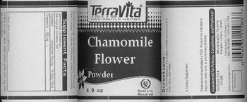 Terravita Chamomile Flower Powder - supplement