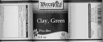 Terravita Clay, Green Powder - 