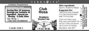 Terravita Club Moss Strawberry - supplement