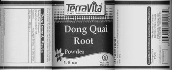 Terravita Dong Quai Root Powder - 