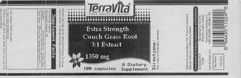 Terravita Extra Strength Couch Grass Root 3:1 Extract 1350 mg - supplement