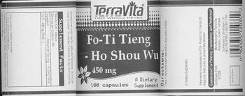 Terravita Fo-Ti Tieng - Ho Shou Wu 450 mg - supplement