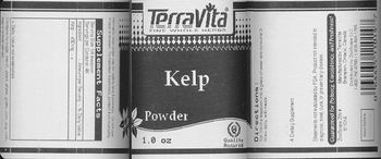 Terravita Kelp Powder - supplement