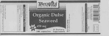 Terravita Organic Dulse Seaweed 450 mg - supplement