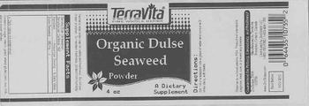 Terravita Organic Dulse Seaweed Powder - supplement