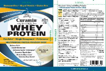 Terry Naturally Curamin Enhanced Whey Protein Silky Smooth Vanilla - supplement