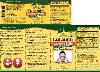 Terry Naturally Curamin Headache Relief + Caffeine - supplement