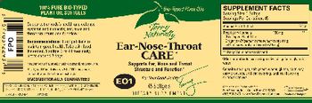 Terry Naturally Ear-Nose-Throat Care - supplement