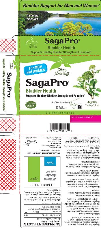 Terry Naturally SagaPro Bladder Health - supplement